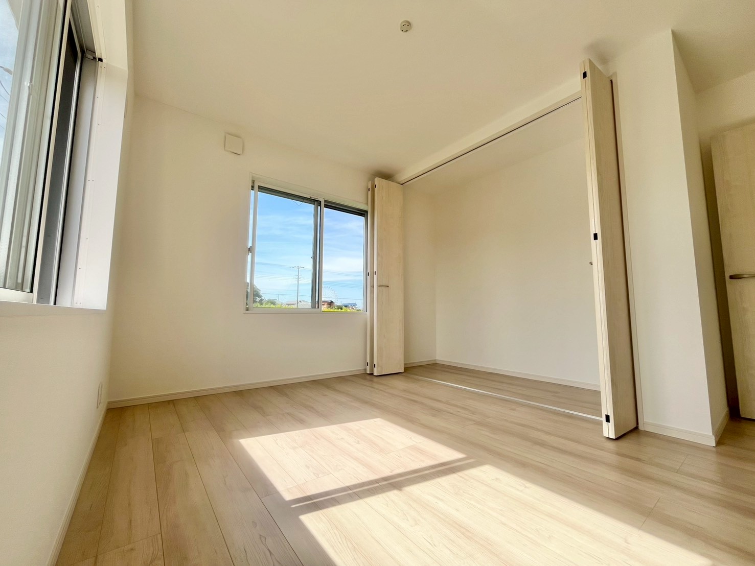 木更津市牛込 新築一戸建て 収納 クローゼット内