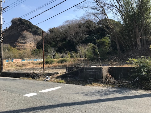 君津市大野台 土地 売地 現地写真 ロードサイド